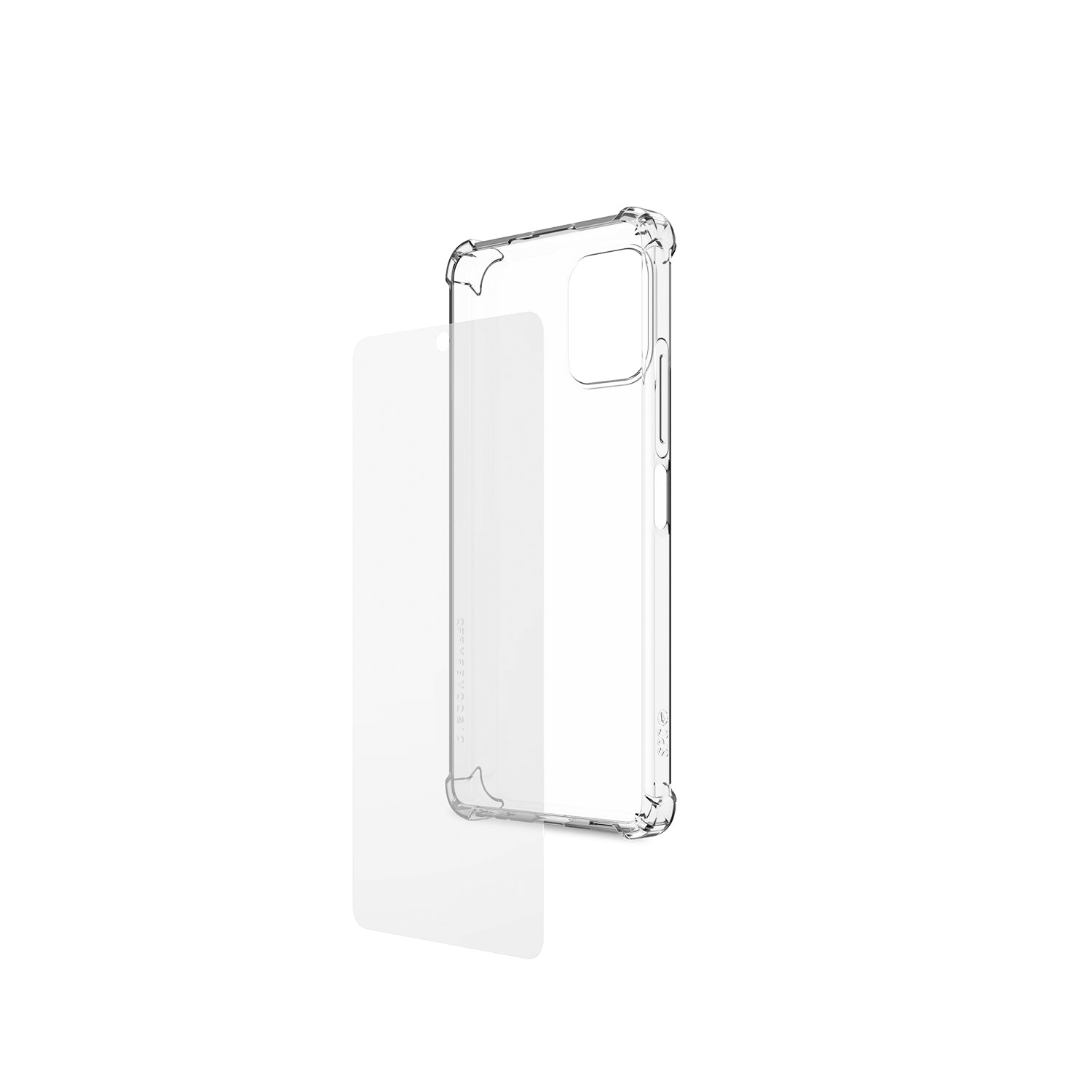 Pack Protection SPC Coque Transparente + Verre Trempé pour SPC